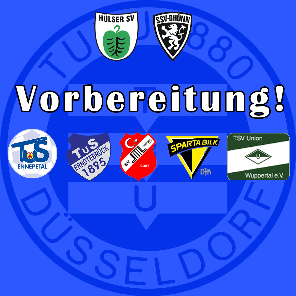 Der Vorbereitungsplan ist da!