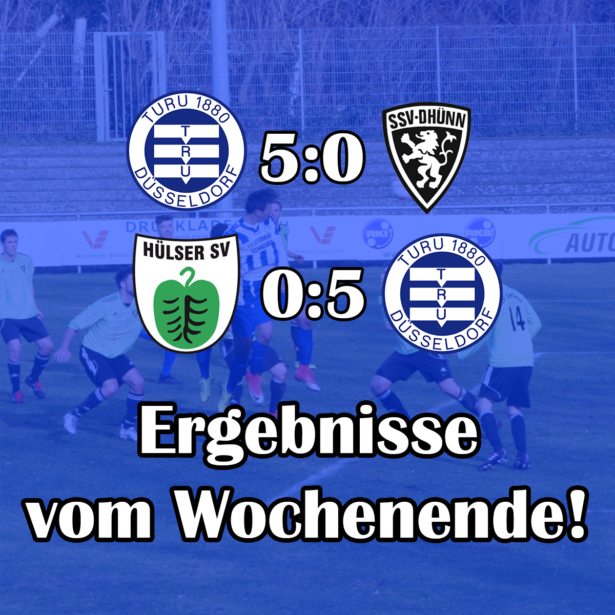10:0 Tore am Wochenende