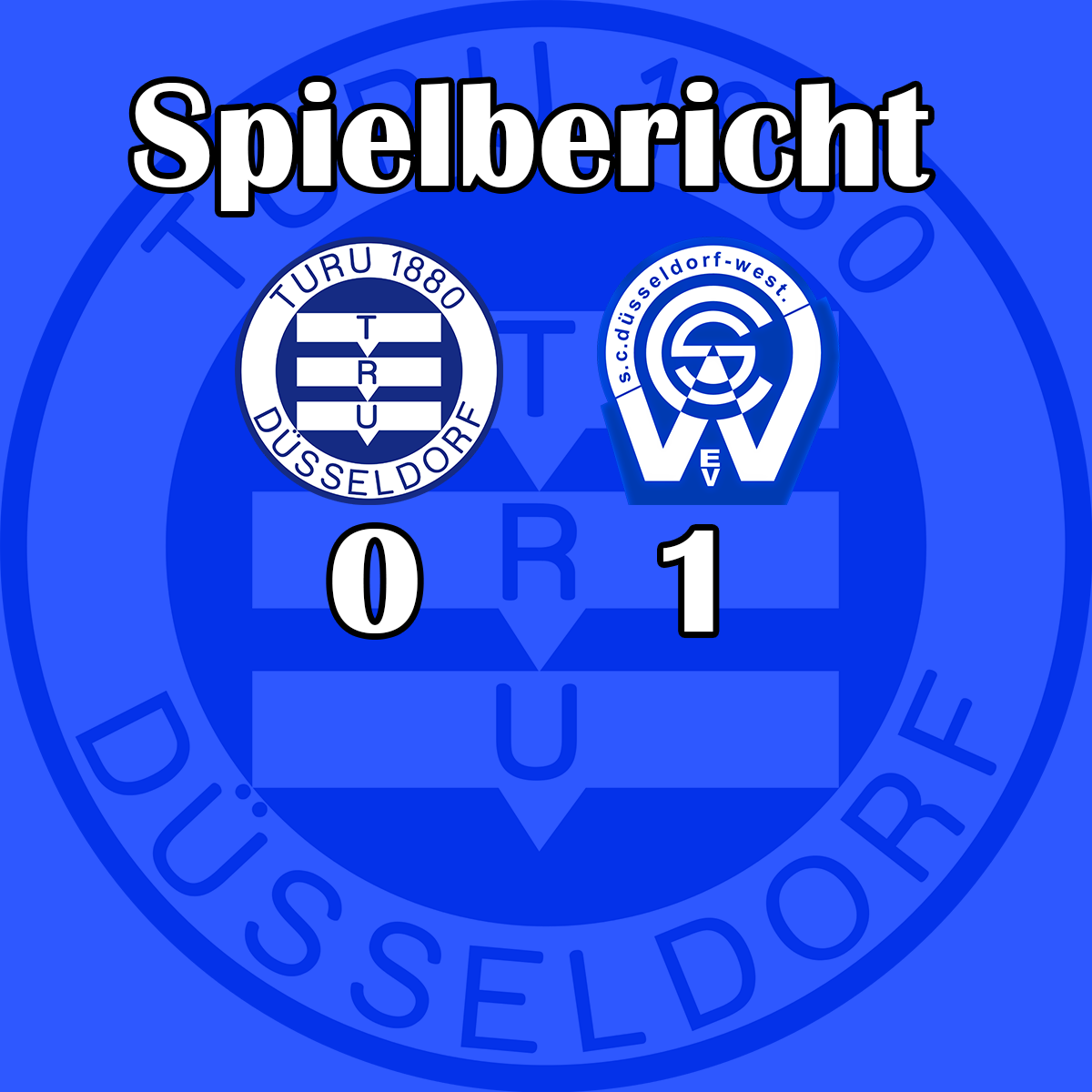 0:1! TuRU scheitert an Abschlusschwäche