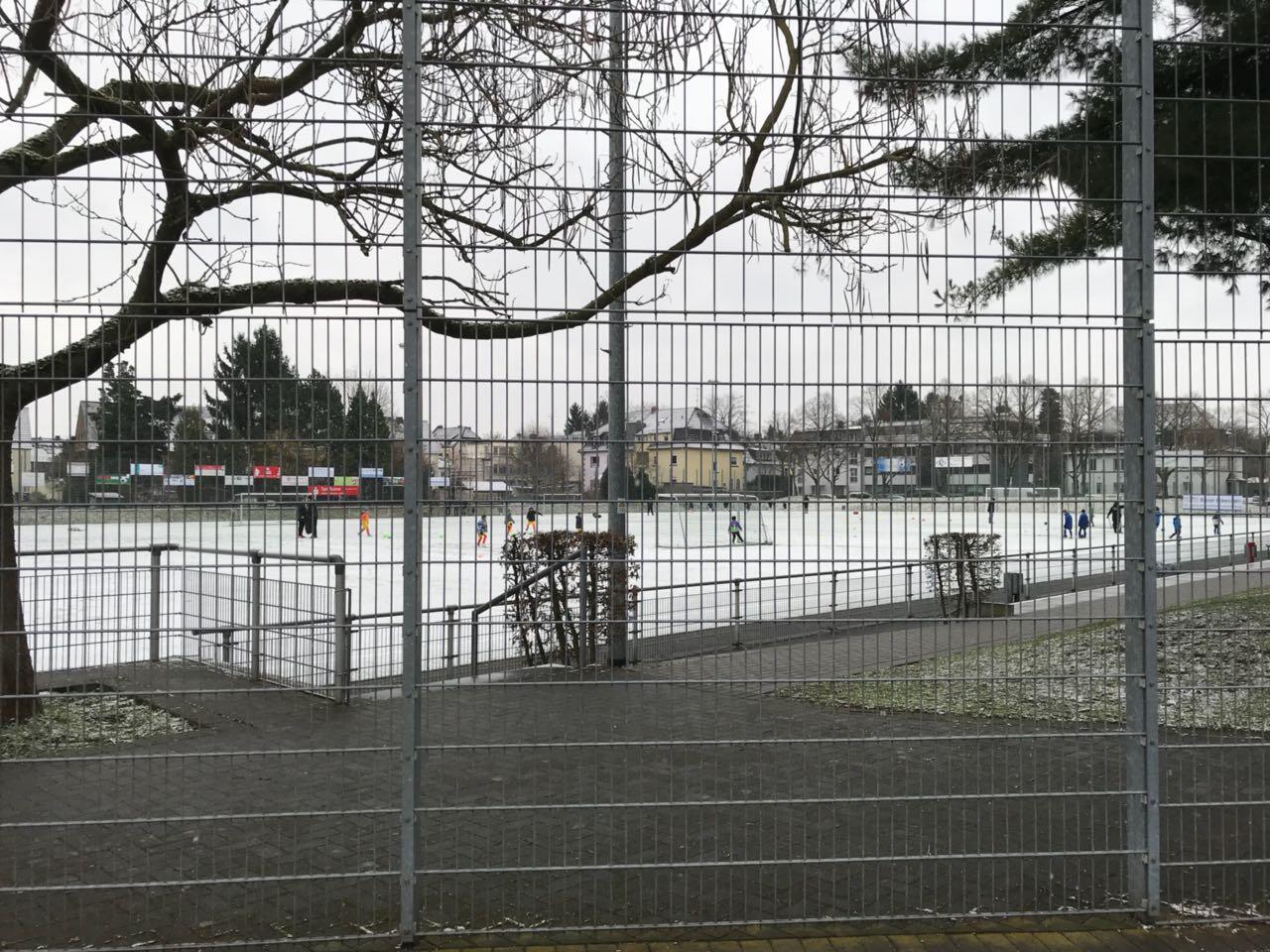 Schneefall: Hilden-Spiel fällt aus