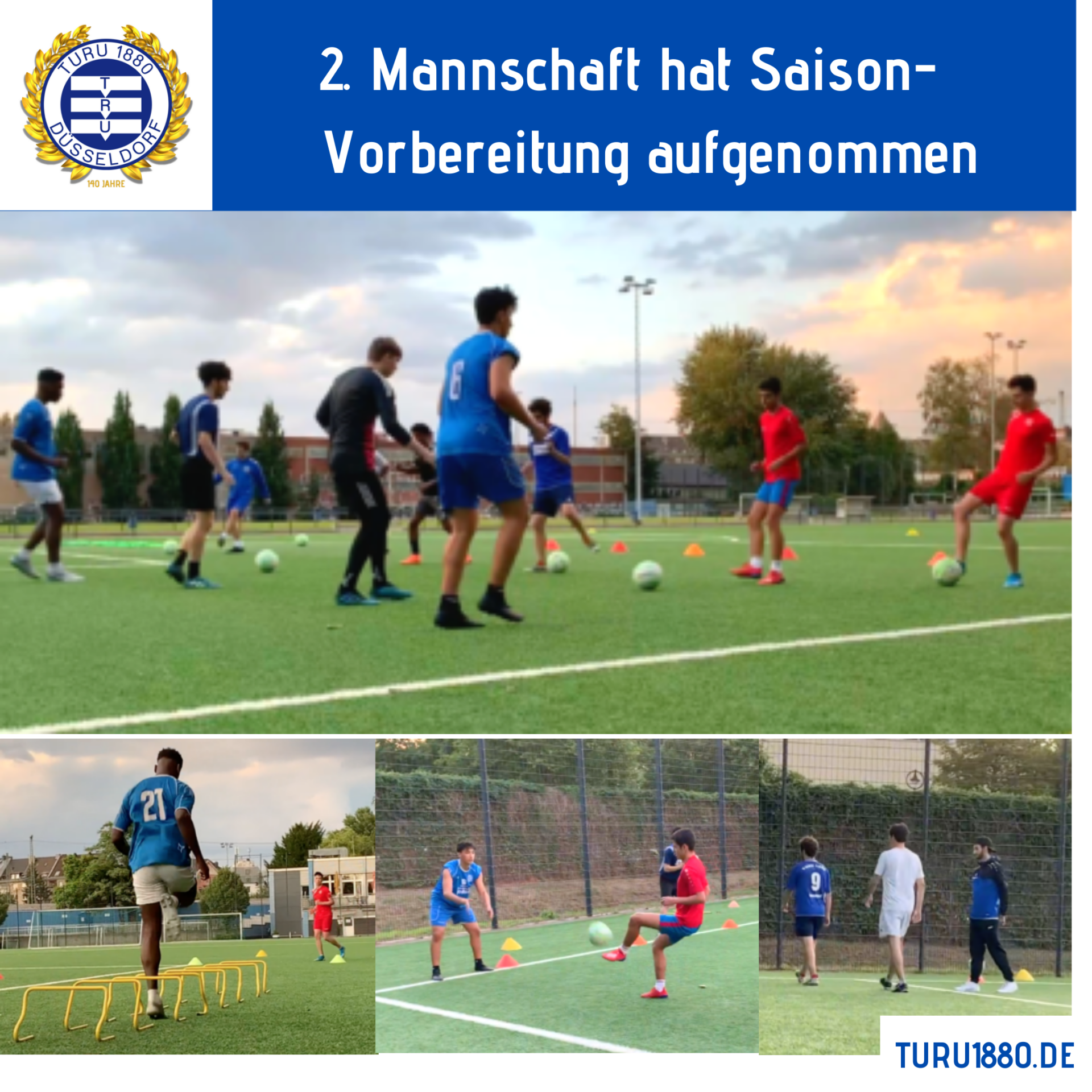 2. Mannschaft hat Saison-Vorbereitung aufgenommen