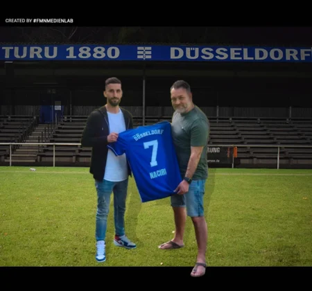 Taoufiq Naciri kehrt zurück zur Turu Düsseldorf und die Fans freuen sich auf seine Rückkehr.