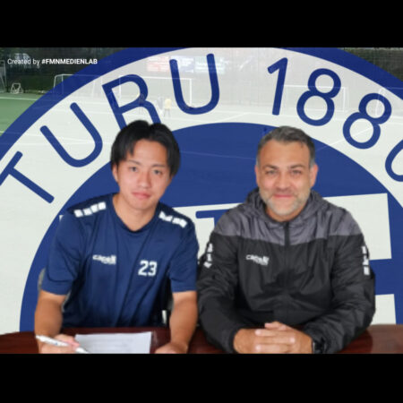 TuRU 1880 Düsseldorf e.V. freut sich, die Unterzeichnung von Shoma Nishino, dem talentierten japanischen Mittelfeldspieler, bekannt zu geben.
